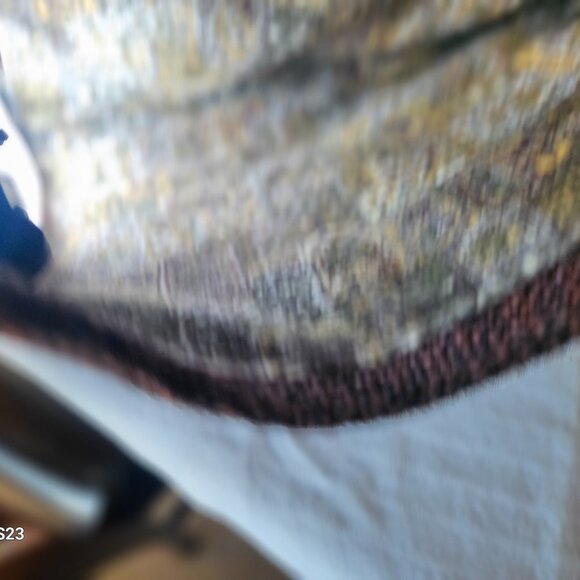 Vintage Tweed Handbag With Brass Fastener, Fantastic Condition! Looks New. - Picture 12 of 16